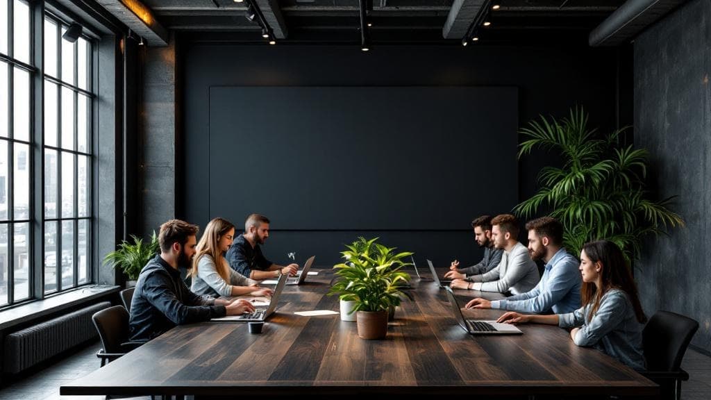 Beeglantee team in the office