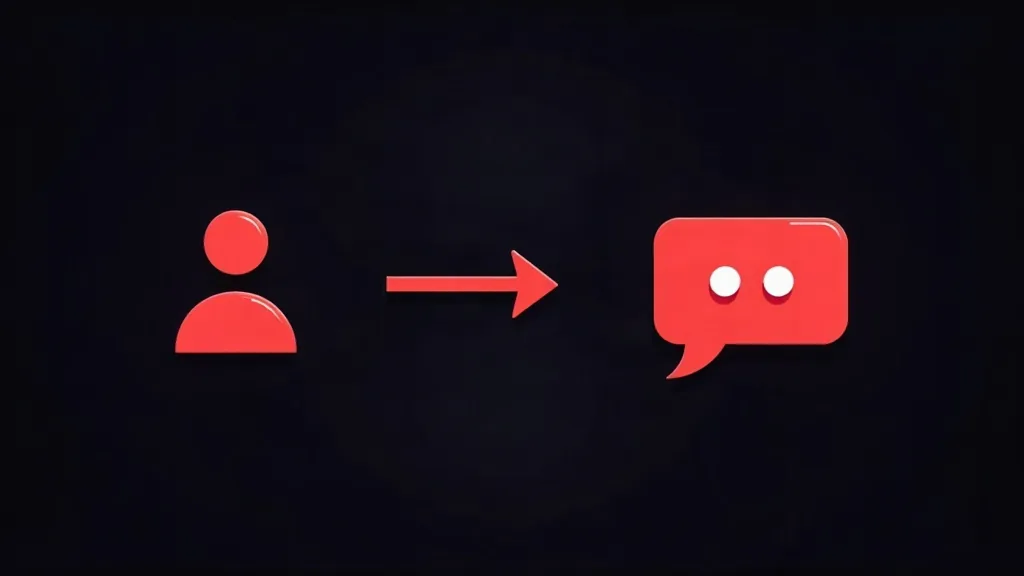 Korisnik šalje poruku AI chatbotu za generisanje leadsa na veb sajtu